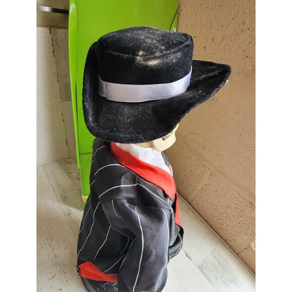 Zoot suite skeleton AS IS monster pimp vintage accessory Halloween prop - Picture 9 of 14